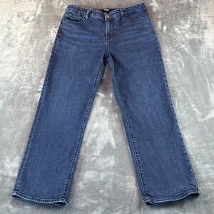 Hudson Woman's Jeans Straight Leg‎ Size 10 High Rise Dark Wash